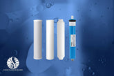 Replacement 4-Stage Reverse Osmosis Water Filters + 50 GPD Membrane